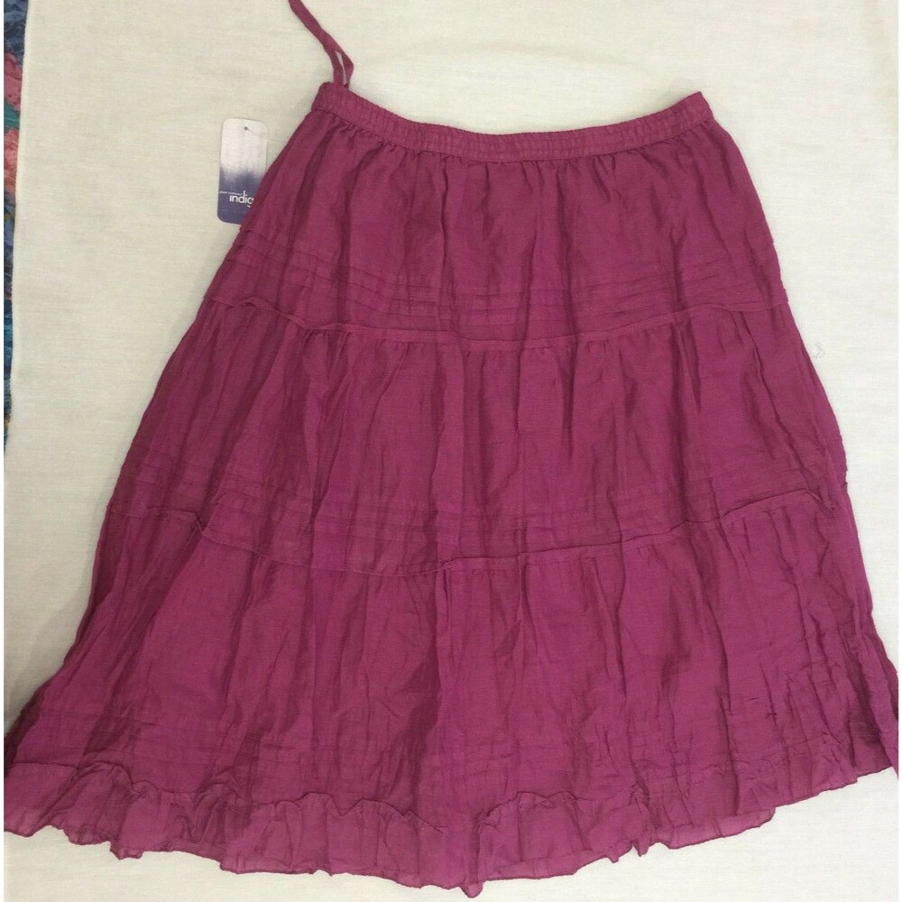 NWT INDIGO WOMENS SKIRT SIZE L - Picture 6 of 6